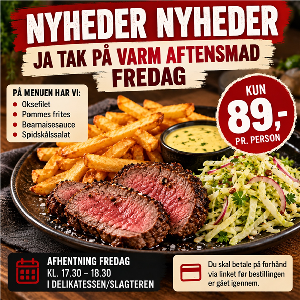 Varm aftensmad Varm aftensmad