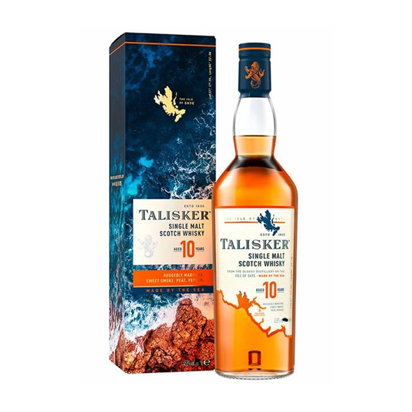 TALISKER 10 ÅR SINGLE MALT WHISKY 1 Liter